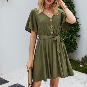 Olive Mini Dress